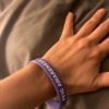 PFIC Awareness Wristband Bracelet